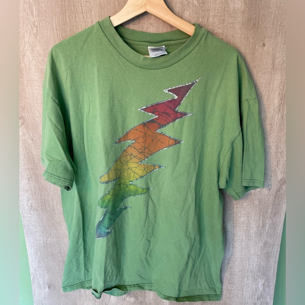 Vintage Hanes Grateful Dead Cotton Graphic Print Casual T-Shirt Size XL